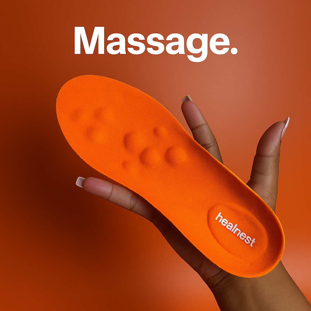 Massage-Einlegesohlen