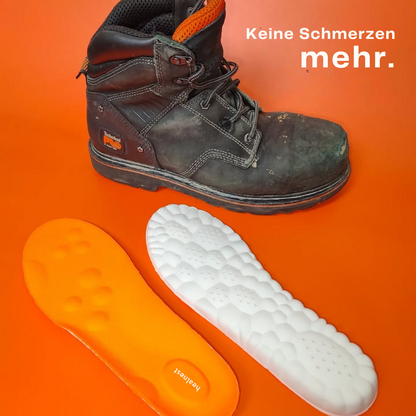 Innovative Massage-Einlegesohlen